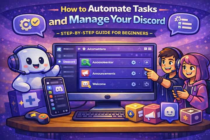 Discord server automation