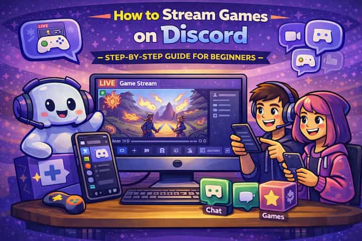Discord game streaming guide