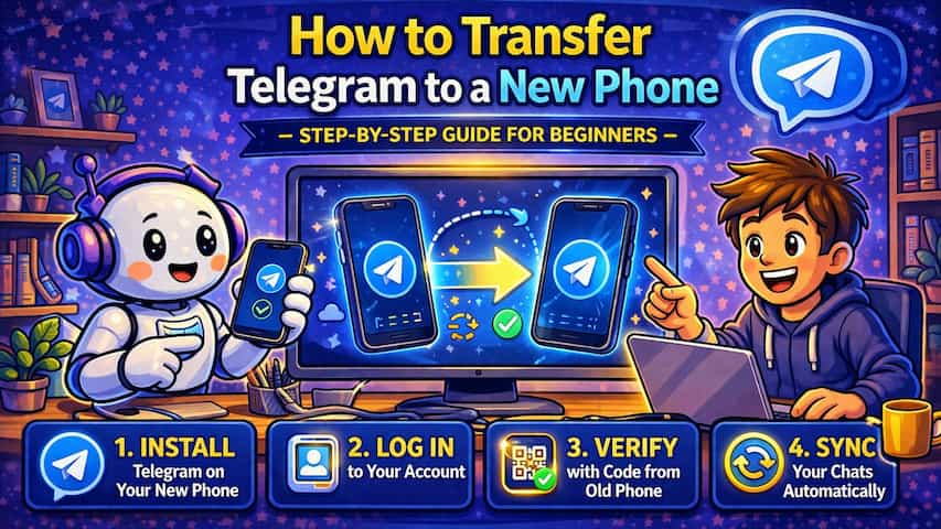 Transfer Telegram New Phone