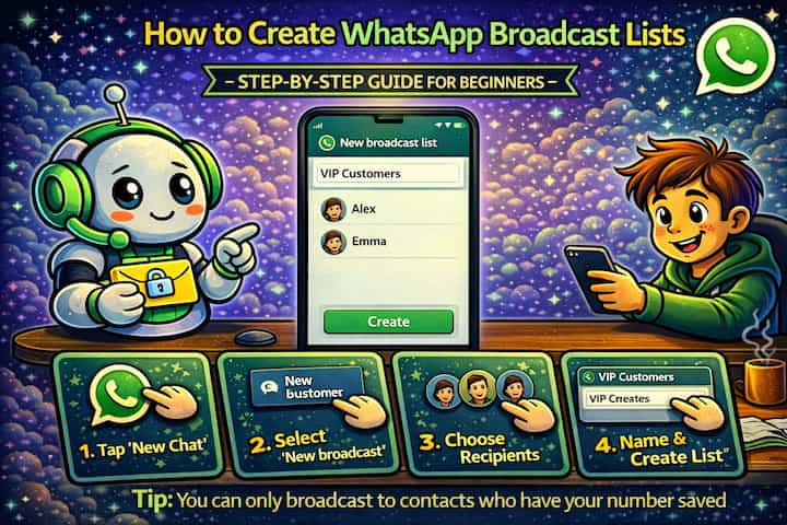 WhatsApp Broadcast Lists